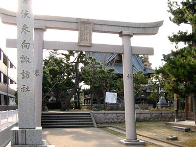 本馬越諏訪神社